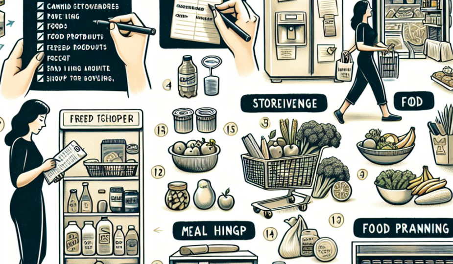 Jak planować zakupy spożywcze, aby nie marnować żywności