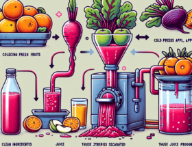 Jak powstają naturalne soki tłoczone na zimno